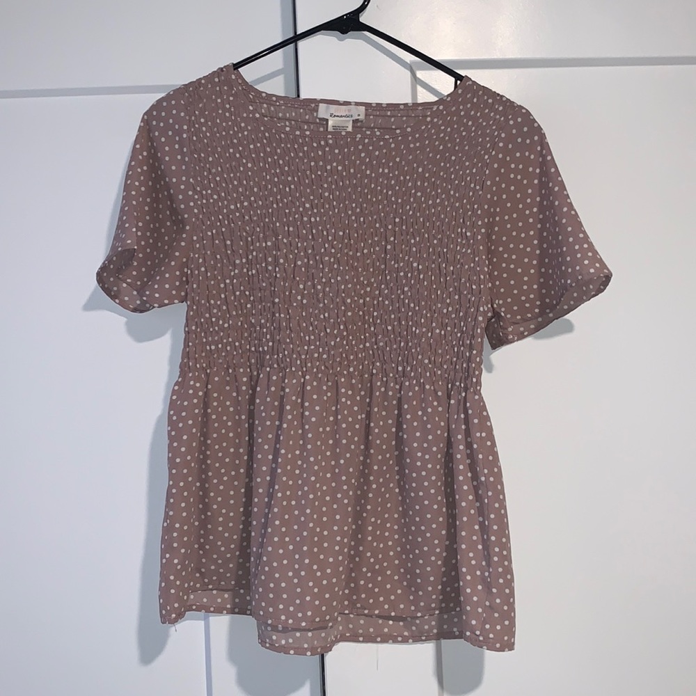 Polka Dot Blouse